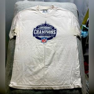Dallas Cowboys Super Bowl T-Shirt Sz M
